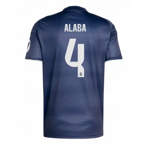Real Madrid David Alaba #4 Bortatröja 2025-26 Kortärmad